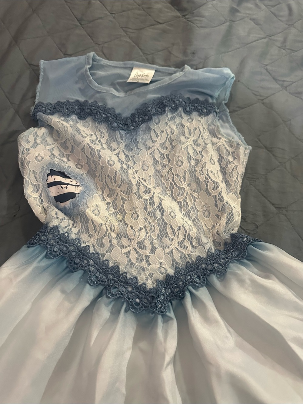 Corpse Bride Emily Blue Lace
Dress child Medium - Picture 2 of 5
